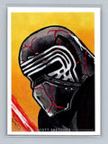 Kylo Ren - Marker - Scott Sketches Trading Card Print Fan Art