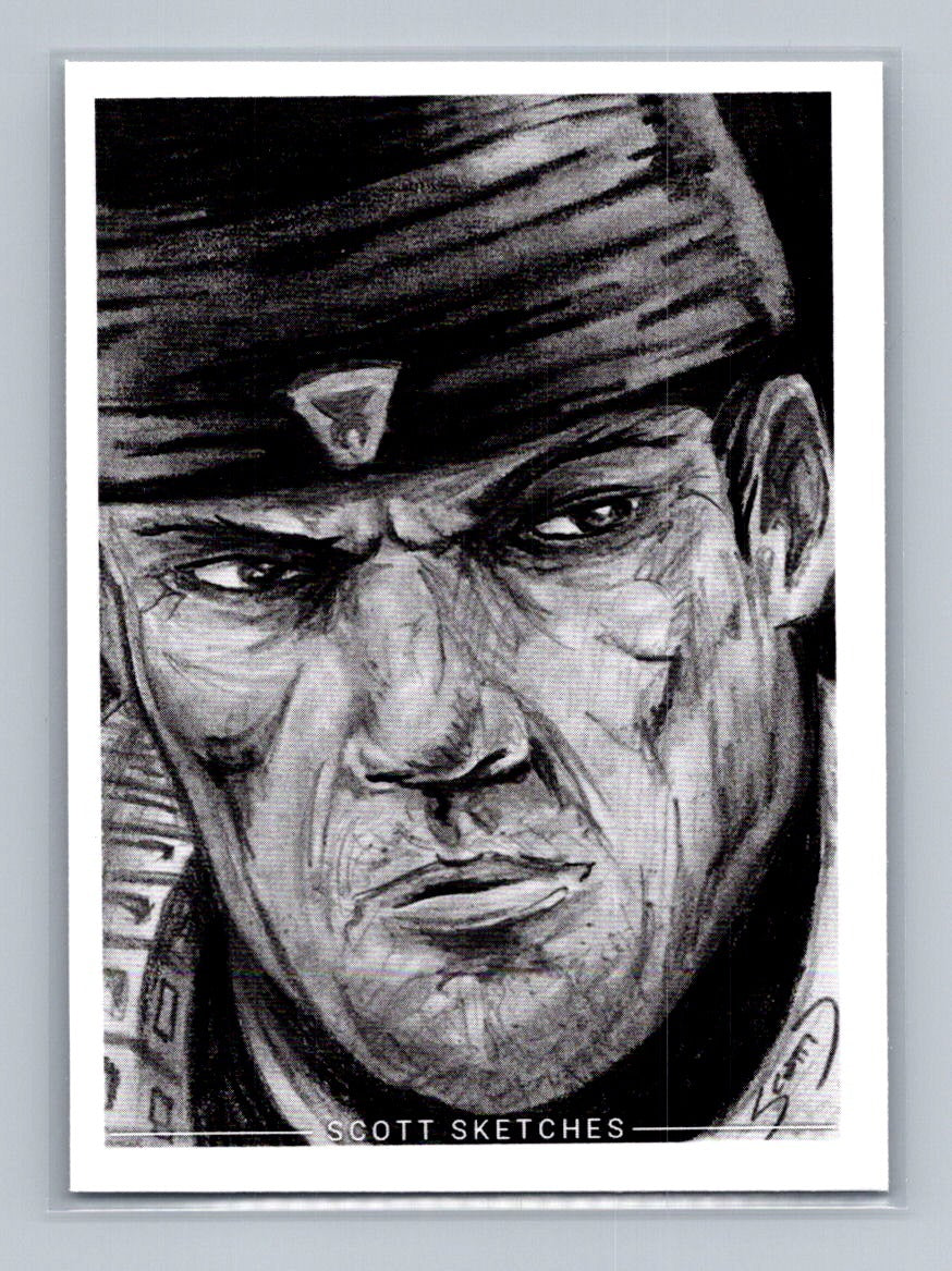 Marcus Fenix - Scott Sketches Trading Card Print Fan Art
