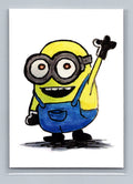 Minion - Scott Sketches Trading Card Print Fan Art