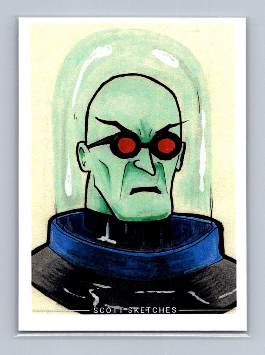 Mister Freeze - Scott Sketches Trading Card Print Fan Art