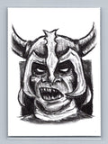 Mumm-Ra - Scott Sketches Trading Card Print Fan Art