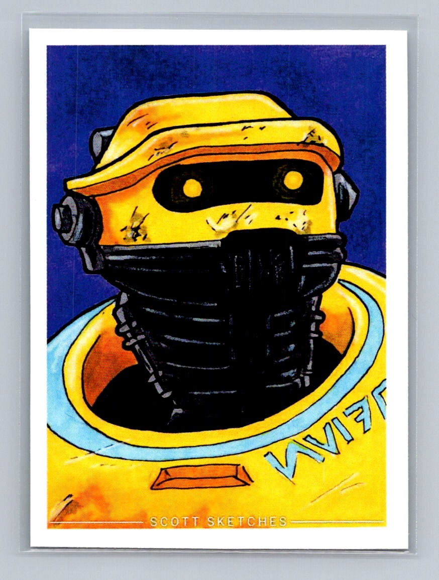 Ned-B - Scott Sketches Trading Card Print Fan Art