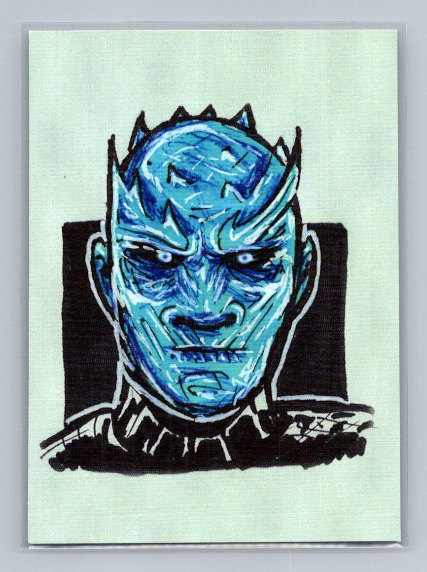 Night King - Scott Sketches Trading Card Print Fan Art