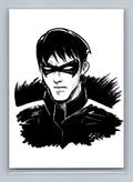 Nightwing - Scott Sketches Trading Card Print Fan Art