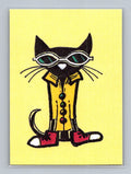Pete the Cat - Scott Sketches Trading Card Print Fan Art