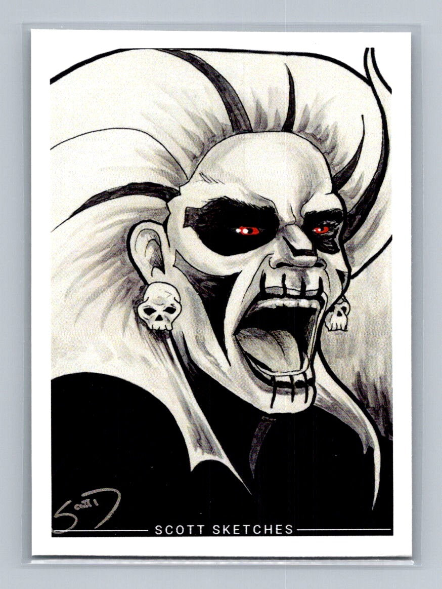 Silver Banshee - Scott Sketches Trading Card Print Fan Art