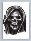 Skeletor - Pencil - Scott Sketches Trading Card Print Fan Art