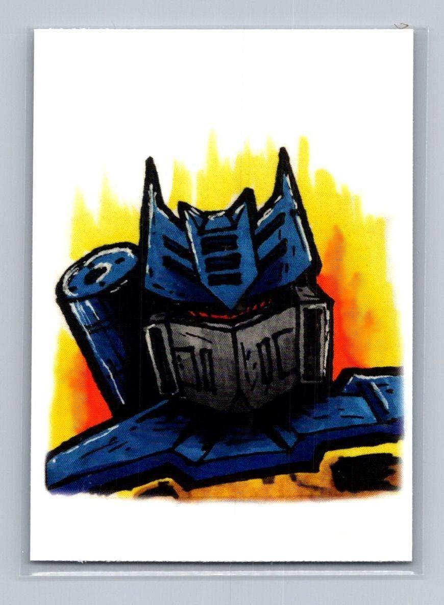 Soundwave - Scott Sketches Trading Card Print Fan Art