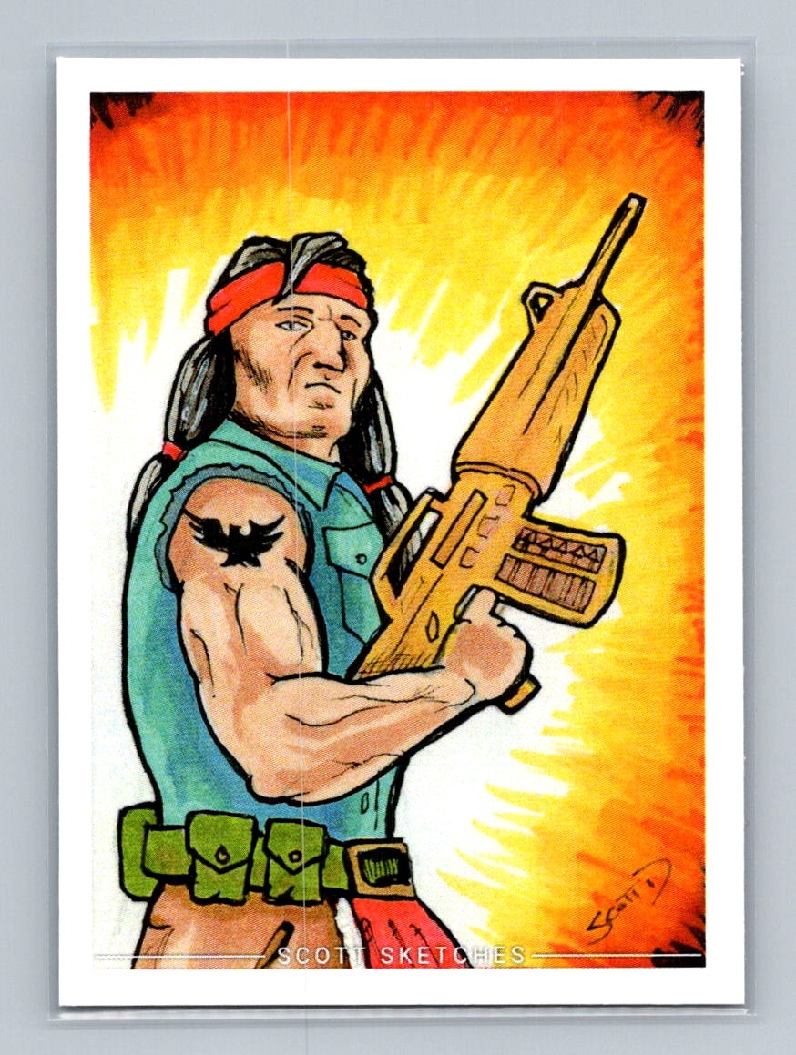 Spirit - Scott Sketches Trading Card Print Fan Art