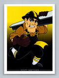 Steely McBeam - Scott Sketches Trading Card Print Fan Art