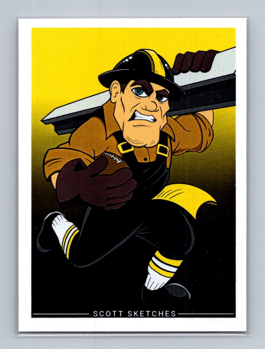Steely McBeam - Scott Sketches Trading Card Print Fan Art
