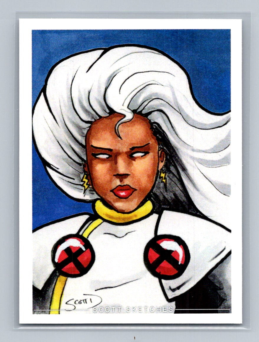 Storm - Scott Sketches Trading Card Print Fan Art
