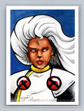 Storm - Scott Sketches Trading Card Print Fan Art