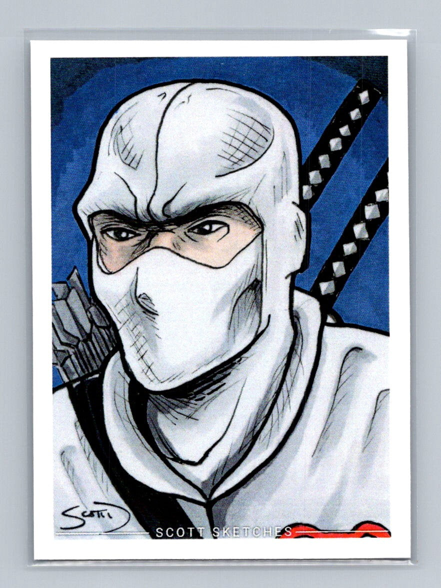 Storm Shadow - Scott Sketches Trading Card Print Fan Art