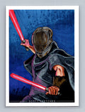 Stranger - Qimir - Scott Sketches Trading Card Print Fan Art
