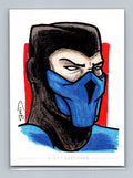 Sub-Zero - Scott Sketches Trading Card Print Fan Art