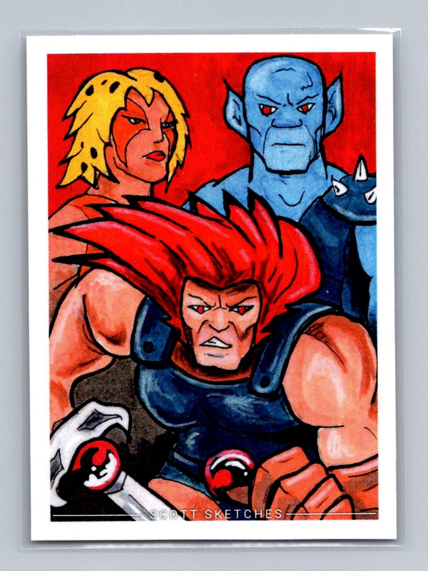 Thundercats - Scott Sketches Trading Card Print Fan Art