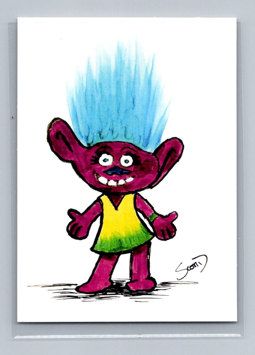 Troll - Scott Sketches Trading Card Print Fan Art