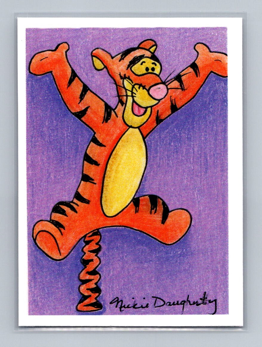 Tiger Cheer - Scott Sketches Trading Card Print Fan Art