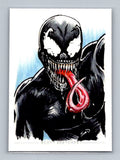 Venom - Scott Sketches Trading Card Print Fan Art