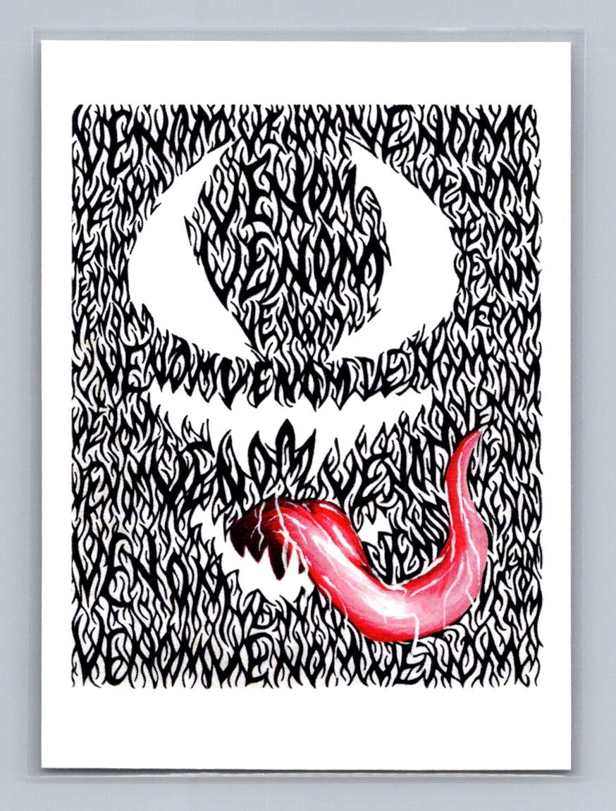 Venom, Venom - Scott Sketches Trading Card Print Fan Art