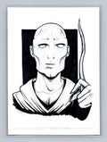 Lord Voldemort - Scott Sketches Trading Card Print Fan Art