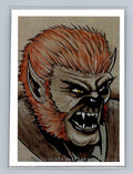 Werewolf - Scott Sketches Trading Card Print Fan Art