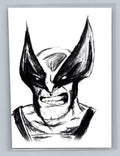 Wolverine - Pencil - Scott Sketches Trading Card Print Fan Art