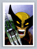 Wolverine vs Hulk - Scott Sketches Trading Card Print Fan Art