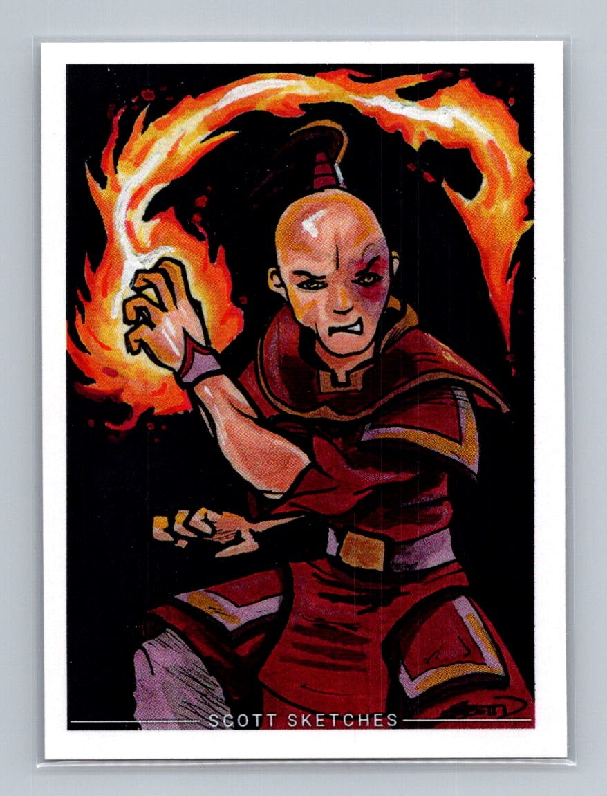 Zuko - Scott Sketches Trading Card Print Fan Art