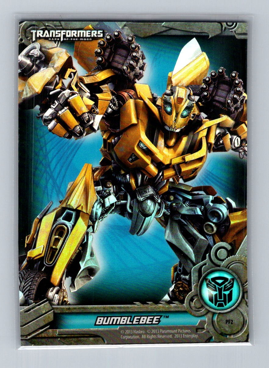 2013 Breygent Transformers Optimum - Bumblebee #PF2 Holographic Foil Puzzle