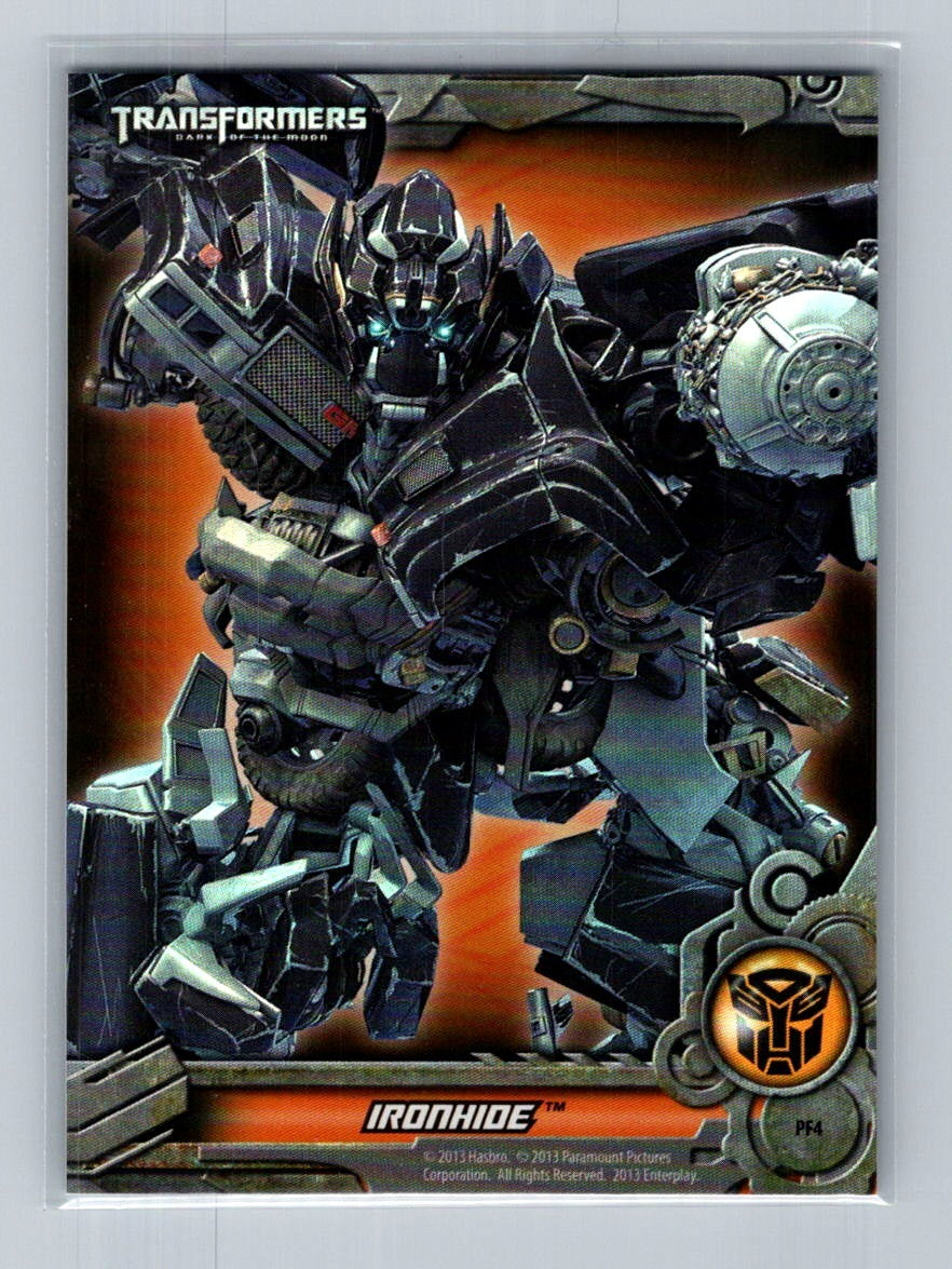 2013 Breygent Transformers Optimum - Ironhide #PF4 Holographic Foil Puzzle