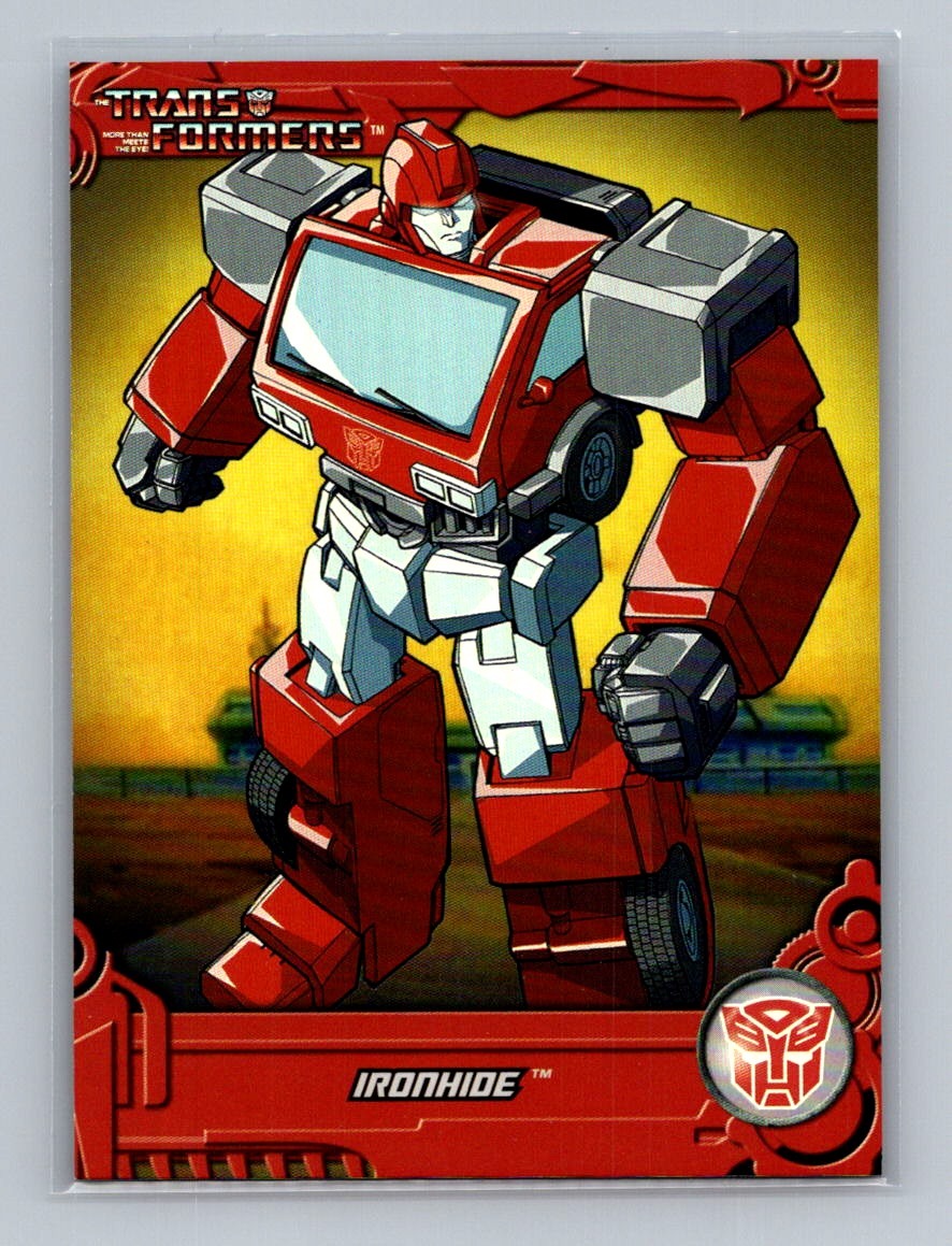 2013 Breygent Transformers Optimum - Ironhide #TF4 G1 Foil