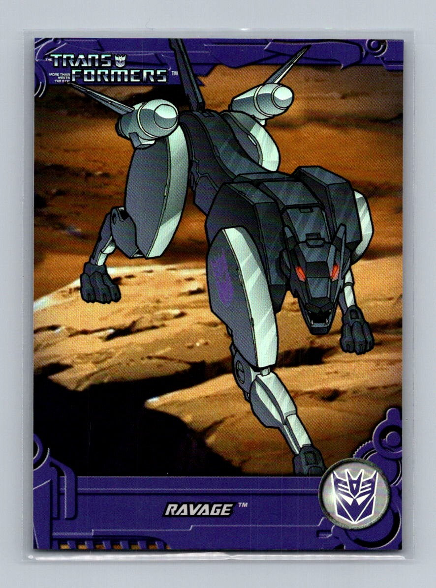 2013 Breygent Transformers Optimum - Ravage #TF11 G1 Foil