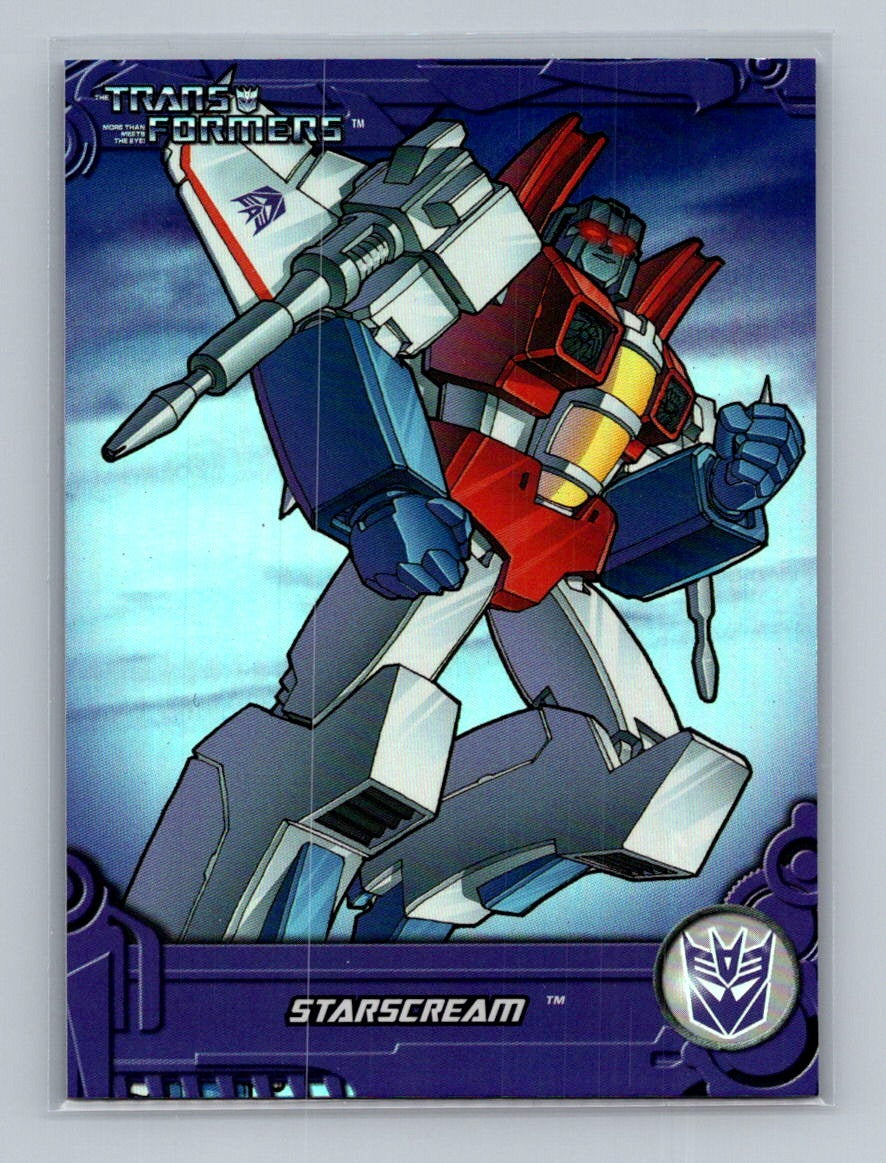 2013 Breygent Transformers Optimum - Starscream #TF12 G1 Foil