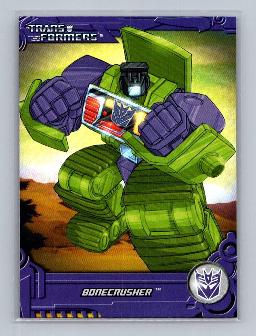 2013 Breygent Transformers Optimum - Bonecrusher #TF14 G1 Foil